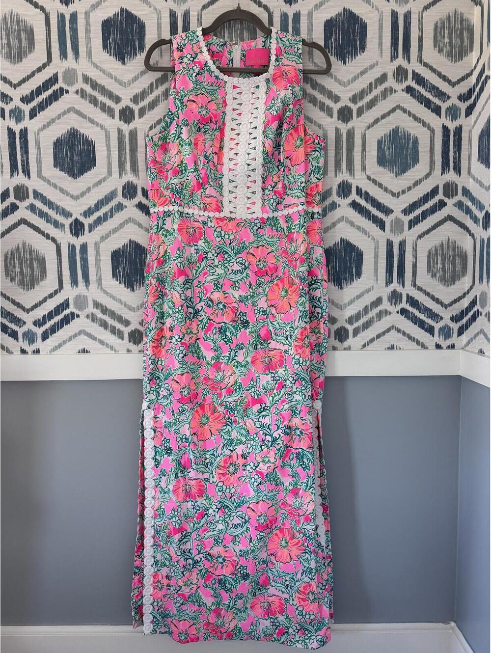 Lilly Pulitzer Ashler Maxi Shift Dress